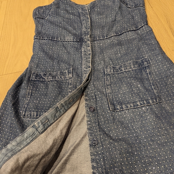 Chambray Dress with sparkles - Picture 8 of 10
